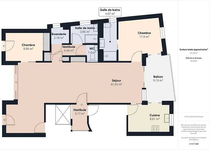 Lejlighed Vue Directe Port Des Sables 4 Adultes-2 Enfants *